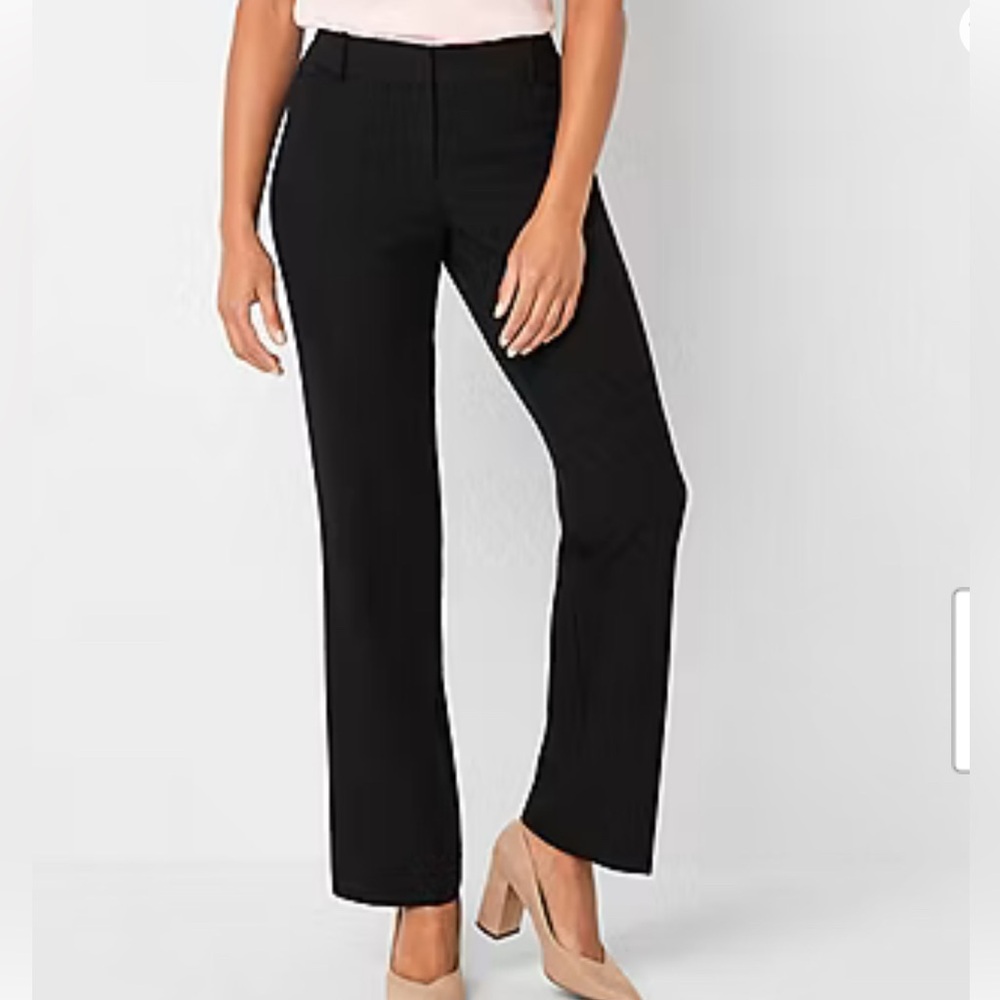 Classic Black Cotton Women's Pants